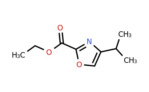 CAS 1823869-51-7 | 4-Isopropyl-oxazole-2-carboxylic acid ethyl ester