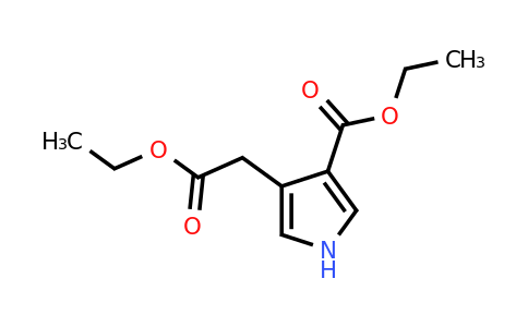 CAS 184921-34-4 | Ethyl 4-(2-ethoxy-2-oxoethyl)-1H-pyrrole-3-carboxylate