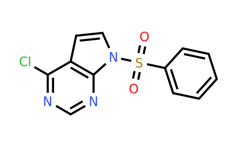 CAS 186519-89-1 | 4-Chloro-7-phenylsulfonyl-7H-pyrrolo[2,3-D]pyrimidine