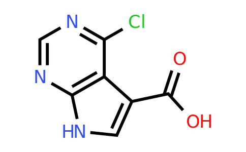 CAS 186519-92-6 | 4-chloro-7H-pyrrolo[2,3-d]pyrimidine-5-carboxylic acid