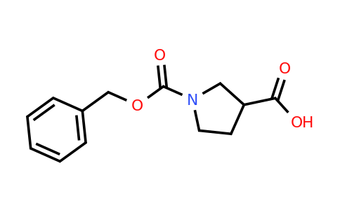 CAS 188527-21-1 | 1-[(benzyloxy)carbonyl]pyrrolidine-3-carboxylic acid