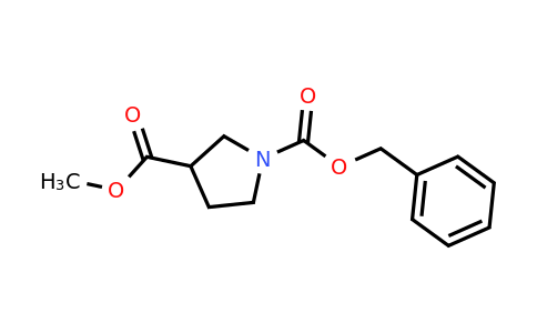 CAS 188847-00-9 | 1-benzyl 3-methyl pyrrolidine-1,3-dicarboxylate
