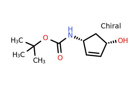 CAS 189625-12-5 | tert-butyl N-[(1R,4S)-4-hydroxycyclopent-2-en-1-yl]carbamate