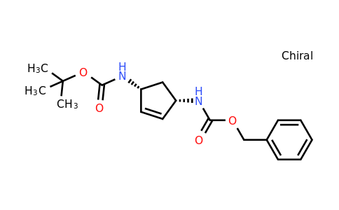 CAS 1931997-83-9 | (1r,4s)-(4-benzyloxycarbonylamino-cyclopent-2-enyl)-carbamic acid tert-butyl ester