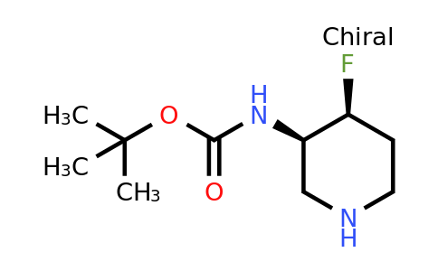 CAS 1932582-71-2 | tert-butyl N-[(3R,4S)-4-fluoropiperidin-3-yl]carbamate