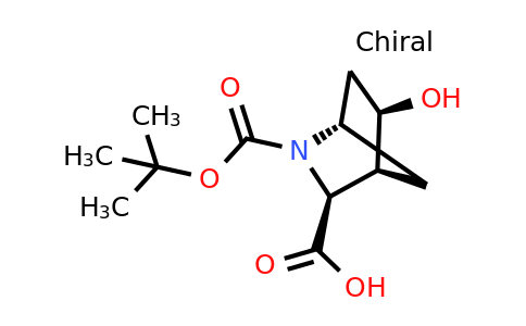 CAS 1932787-52-4 | (1S,3S,4S,5R)-2-[(tert-butoxy)carbonyl]-5-hydroxy-2-
azabicyclo[2.2.1]heptane-3-carboxylic acid