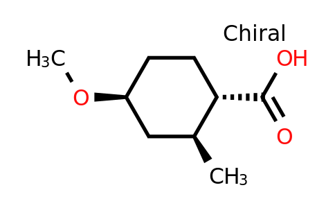 CAS 1940134-92-8 | rel-(1S,2S,4S)-4-methoxy-2-methyl-cyclohexanecarboxylic acid
