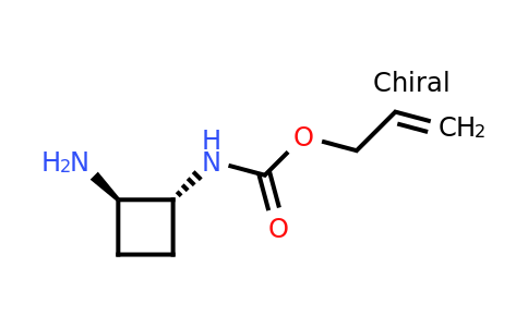 CAS 1949805-97-3 | prop-2-en-1-yl N-[(1R,2R)-2-aminocyclobutyl]carbamate
