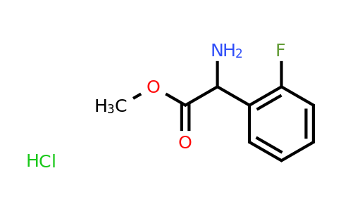 CAS 195070-57-6 | methyl 2-amino-2-(2-fluorophenyl)acetate hydrochloride