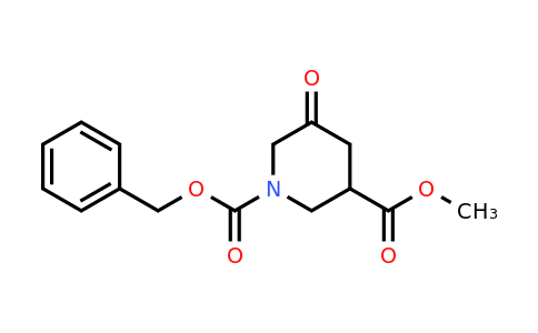 CAS 1956365-99-3 | 1-benzyl 3-methyl 5-oxopiperidine-1,3-dicarboxylate