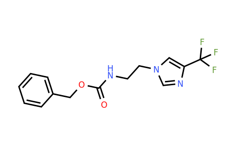 CAS 1956382-51-6 | Benzyl (2-(4-(trifluoromethyl)-1H-imidazol-1-yl)ethyl)carbamate