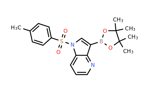 CAS 1964492-07-6 | (1-[(4-Methylphenyl)sulfonyl]-1H-pyrrolo[3,2-B]pyridin-3-YL)boronic acid pinacol ester