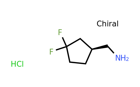 CAS 2007916-16-5 | [(1S)-3,3-difluorocyclopentyl]methanamine hydrochloride