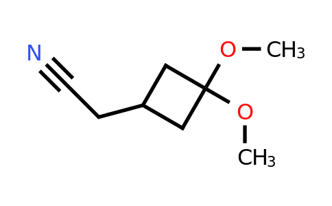 CAS 2007916-55-2 | 2-(3,3-dimethoxycyclobutyl)acetonitrile