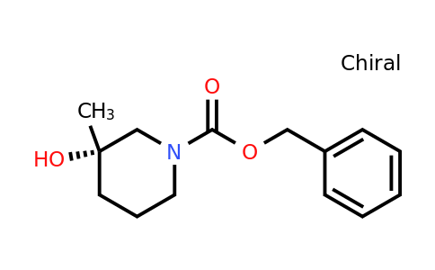CAS 2007919-21-1 | benzyl (3S)-3-hydroxy-3-methylpiperidine-1-carboxylate