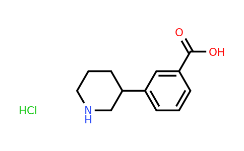 CAS 2007921-14-2 | 3-(piperidin-3-yl)benzoic acid hydrochloride