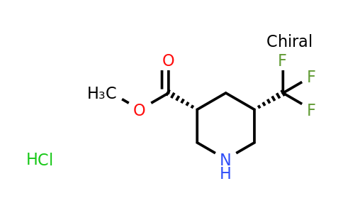CAS 2007924-97-0 | methyl (3R,5S)-rel-5-(trifluoromethyl)piperidine-3-carboxylate hydrochloride