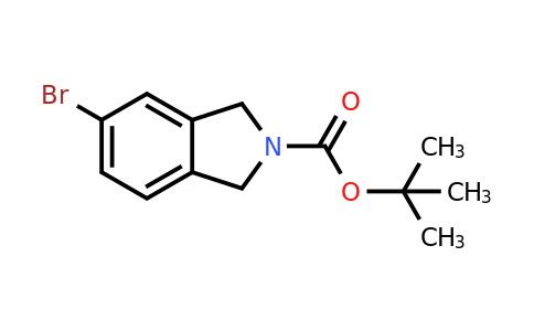 CAS 201940-08-1 | tert-butyl 5-bromo-2,3-dihydro-1H-isoindole-2-carboxylate