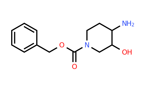 CAS 203503-30-4 | benzyl 4-amino-3-hydroxypiperidine-1-carboxylate