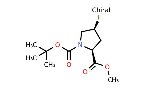 CAS 203866-16-4 | (2S,4S)-1-Tert-butyl 2-methyl 4-fluoropyrrolidine-1,2-dicarboxylate