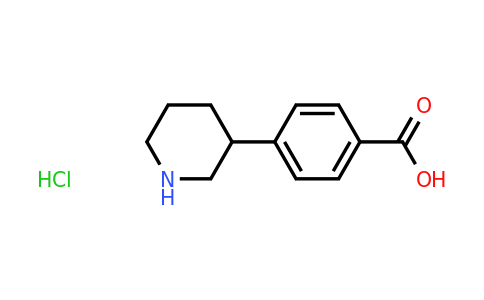 CAS 2044705-22-6 | 4-(piperidin-3-yl)benzoic acid hydrochloride