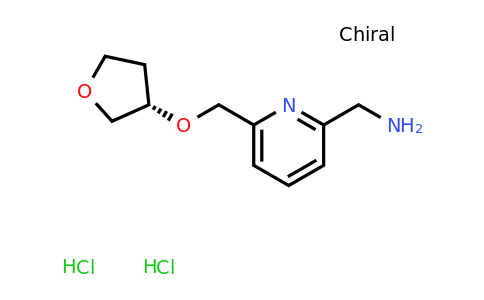 CAS 2044796-66-7 | (S)-(6-(((tetrahydrofuran-3-yl)oxy)methyl)pyridin-2-yl)methanamine dihydrochloride