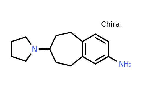 CAS 2045894-03-7 | (S)-7-(pyrrolidin-1-yl)-6,7,8,9-tetrahydro-5H-benzo[7]annulen-2-amine