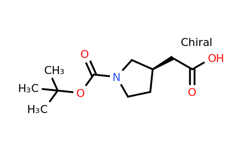 (R)-N-BOC-3-Pyrrolidineacetic acid