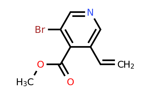 CAS 2055840-93-0 | methyl 3-bromo-5-ethenylpyridine-4-carboxylate