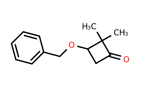 CAS 2063-92-5 | 3-(benzyloxy)-2,2-dimethylcyclobutan-1-one