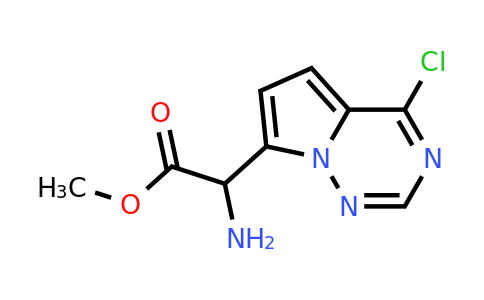 CAS 2089710-09-6 | methyl 2-amino-2-{4-chloropyrrolo[2,1-f][1,2,4]triazin-7-yl}acetate