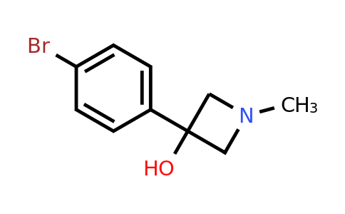 CAS 2091056-81-2 | 3-(4-bromophenyl)-1-methylazetidin-3-ol