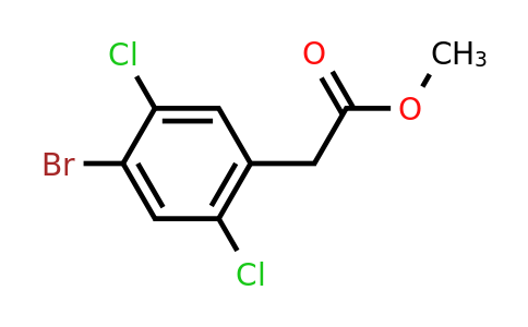 CAS 2091686-43-8 | methyl 2-(4-bromo-2,5-dichloro-phenyl)acetate