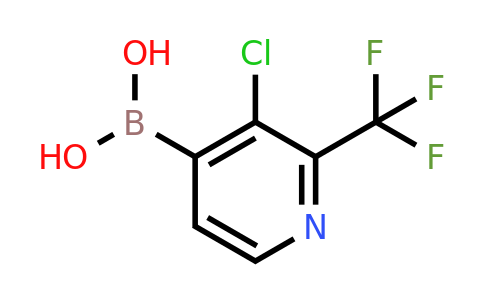 CAS 2096331-34-7 | 3-Chloro-2-(trifluoromethyl)pyridine-4-boronic acid