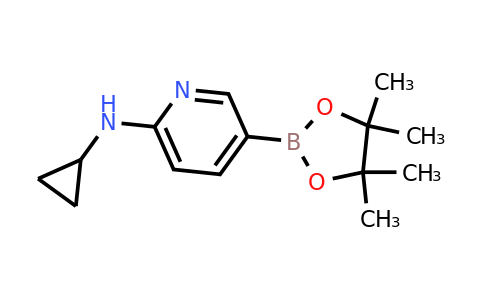 CAS 2096334-77-7 | 6-(Cyclopropylamino)pyridine-3-boronic acid pinacol ester