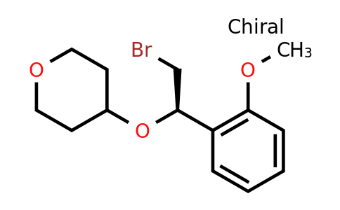CAS 2098543-62-3 | (R)-4-(2-Bromo-1-(2-methoxyphenyl)ethoxy)tetrahydro-2H-pyran