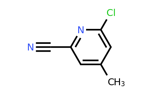 CAS 209858-74-2 | 6-chloro-4-methylpyridine-2-carbonitrile