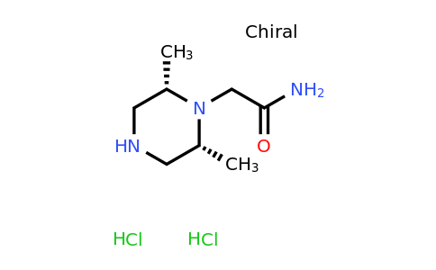 CAS 2105380-39-8 | 2-((2S,6R)-2,6-dimethylpiperazin-1-yl)acetamide dihydrochloride