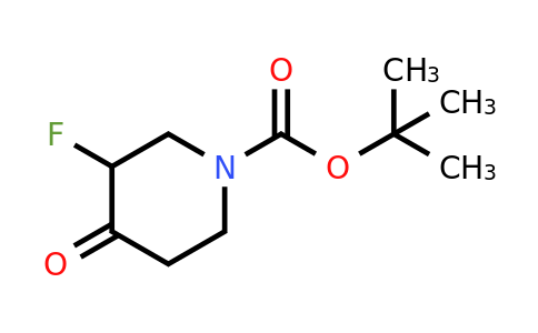 CAS 211108-50-8 | tert-butyl 3-fluoro-4-oxopiperidine-1-carboxylate