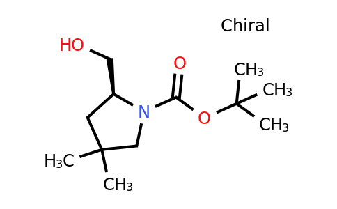 CAS 212890-86-3 | tert-butyl (2S)-2-(hydroxymethyl)-4,4-dimethylpyrrolidine-1-carboxylate