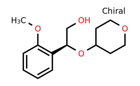 CAS 2131091-23-9 | (S)-2-(2-methoxyphenyl)-2-((tetrahydro-2H-pyran-4-yl)oxy)ethanol