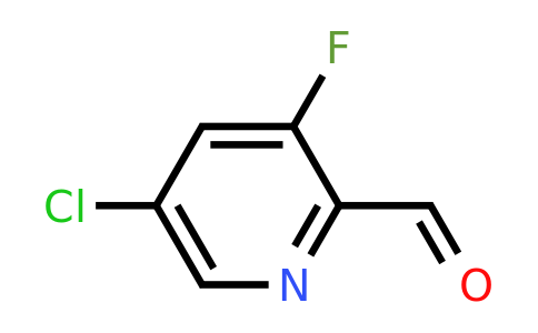 CAS 214055-11-5 | 5-Chloro-3-fluoropyridine-2-carbaldehyde
