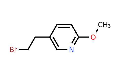 CAS 214614-66-1 | 5-(2-Bromoethyl)-2-methoxypyridine