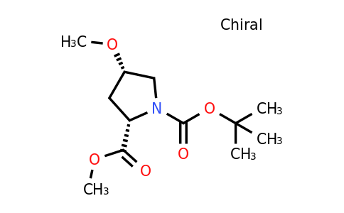 CAS 215918-38-0 | 1,​2-​Pyrrolidinedicarboxy​lic acid, 4-​methoxy-​, 1-​(1,​1-​dimethylethyl) 2-​methyl ester, (2S,​4S)​-