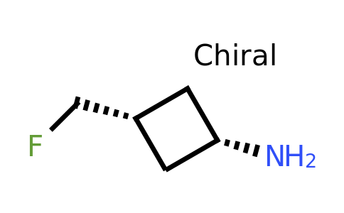 CAS 2169095-58-1 | cis-3-(fluoromethyl)cyclobutanamine