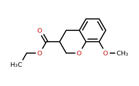 CAS 221185-47-3 | 8-Methoxy-chroman-3-carboxylic acid ethyl ester