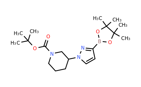 CAS 2222997-57-9 | tert-butyl 3-[3-(4,4,5,5-tetramethyl-1,3,2-dioxaborolan-2-yl)pyrazol-1-yl]piperidine-1-carboxylate