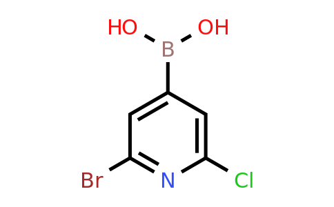 CAS 2225154-90-3 | (2-Bromo-6-chloropyridin-4-YL)boronic acid