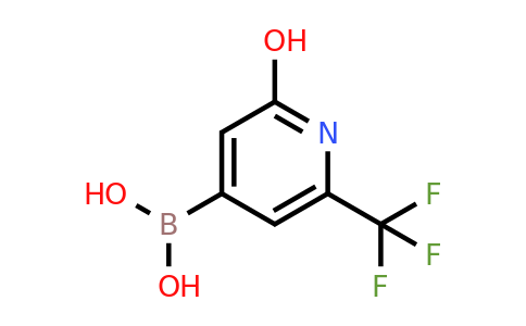 CAS 2225155-71-3 | 2-Hydroxy-6-(trifluoromethyl)pyridine-4-boronic acid
