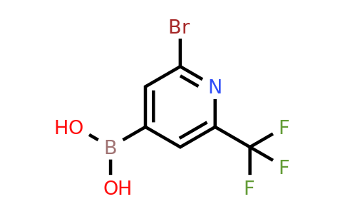 CAS 2225170-30-7 | 2-Bromo-6-(trifluoromethyl)pyridine-4-boronic acid